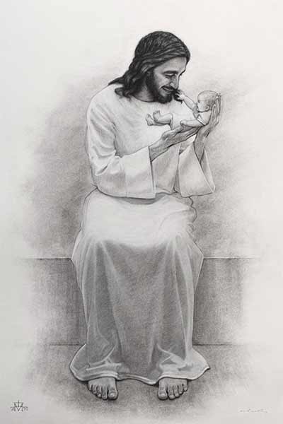 Covenant Resources Jesus Drawing