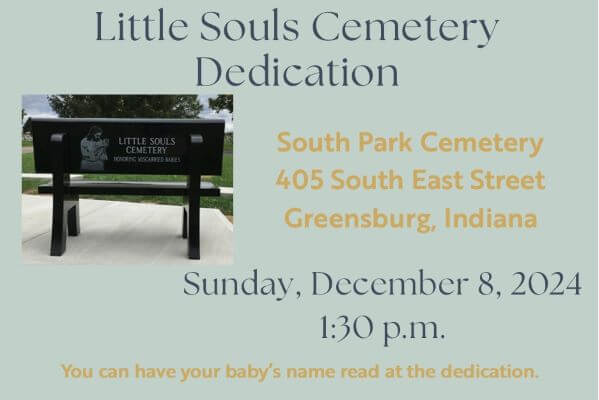 South Park Cemetery Little Souls Section Dedication