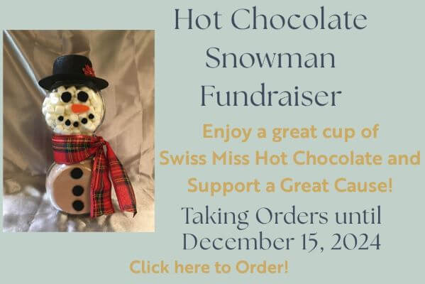 Hot Chocolate Snowman Fundraiser