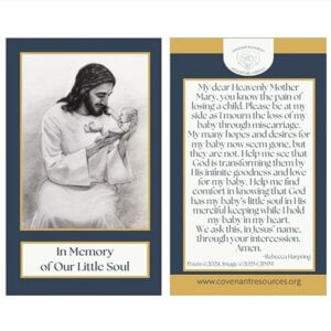 Little Souls Catholic Prayer Cards (Color)