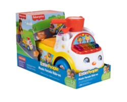 Fisher-Price Little People Music Parade Ride-On with Lights and Sounds